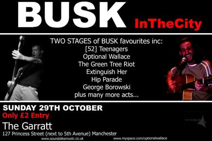 BUSK InTheCity 2006 Flyer