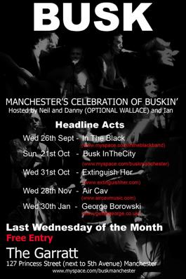 BUSK InTheCity 2007 Flyer